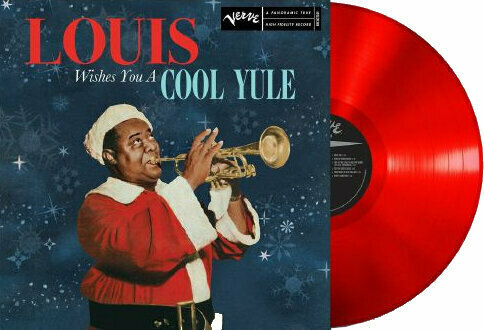 LP Louis Armstrong - Louis Wishes You A Cool Yule (LP) - 2