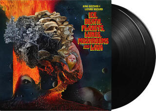 Disco de vinil King Gizzard & The Lizard Wizard - Ice, Death, Planets, Lungs, Mushroom And Lava (2 LP) - 1