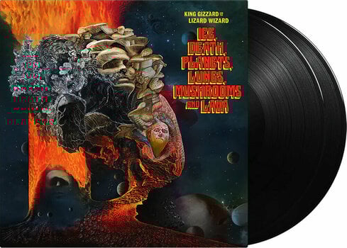 Hanglemez King Gizzard & The Lizard Wizard - Ice, Death, Planets, Lungs, Mushroom And Lava (2 LP) - 2