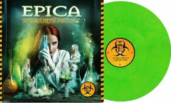 LP Epica - Alchemy Project (Ep) (Toxic Green Marbled Vinyl) (140g) (LP) - 2