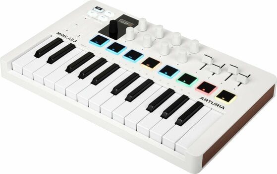 MIDI keyboard Arturia MiniLab 3 White - 2