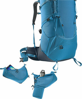 Outdoorový batoh Deuter Aircontact Core 60+10 Reef/Ink Outdoorový batoh - 9