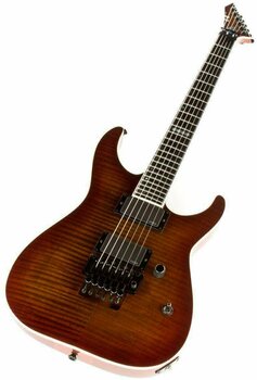 Elektrická kytara ESP E-II M-II FM Electric Guitar, Amber Cherry Sunburst - 2