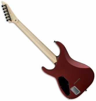 Elektromos gitár ESP E-II M-I THRU NT Deep Candy Apple Red - 2