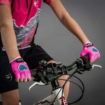 Cyklistické rukavice Chiba Cool Kids Gloves Heart M Cyklistické rukavice - 4