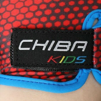 Cyklistické rukavice Chiba Kids Gloves Red XS Cyklistické rukavice - 3
