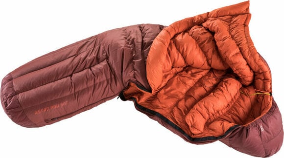 Schlafsäck Deuter Astro Pro 800 Redwood/Paprika 185 cm Schlafsäck - 2