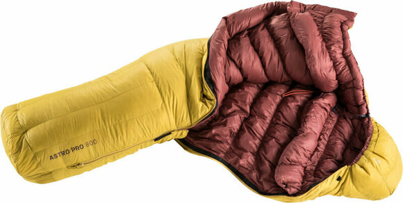 Sleeping Bag Deuter Astro Pro 800 SL Turmeric/Redwood Sleeping Bag - 2