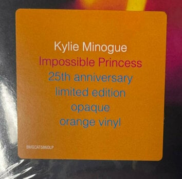 Vinyl Record Kylie Minogue - Impossible Princess (Orange Vinyl) (LP) - 3
