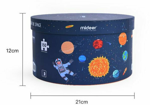 Puzzle Mideer Space Travel 150 Pcs - 4
