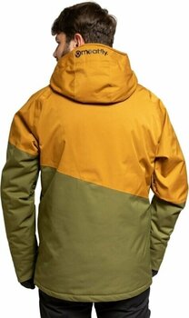 Smučarska jakna Meatfly Bang Premium SNB & Ski Jacket Wood/Green M - 2