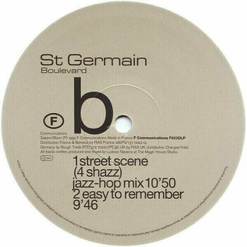 Vinyl Record St Germain - Boulevard (2 LP) - 3