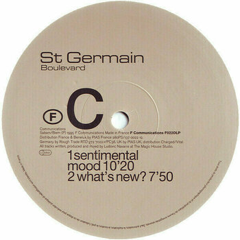 Vinylskiva St Germain - Boulevard (2 LP) - 4