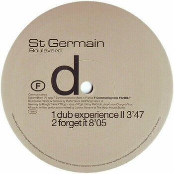 Disque vinyle St Germain - Boulevard (2 LP) - 5