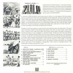 Vinyl Record Original Soundtrack - Zulu (Pumpkin Orange Coloured) (LP) - 2