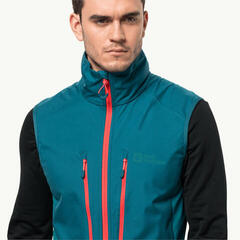 Outdoor Vest Jack Wolfskin Alpspitze M Blue Coral M Outdoor Vest - 4