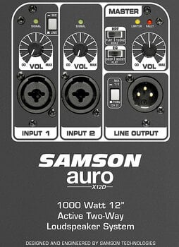 Aktiver Lautsprecher Samson AURO X12D Aktiver Lautsprecher - 4