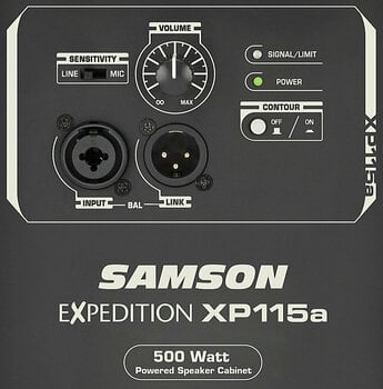 Aktív hangfal Samson Expedition XP115A Aktív hangfal - 4