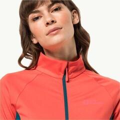 Outdorová bunda Jack Wolfskin Morobbia FZ W Hot Coral - 4
