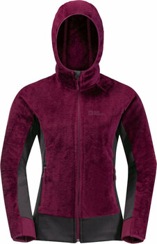 Bluza outdoorowa Jack Wolfskin Rotwand Hooded FZ W Wild Berry M Bluza outdoorowa - 2