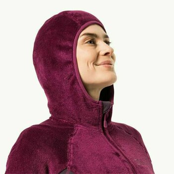 Bluza outdoorowa Jack Wolfskin Rotwand Hooded FZ W Wild Berry M Bluza outdoorowa - 6