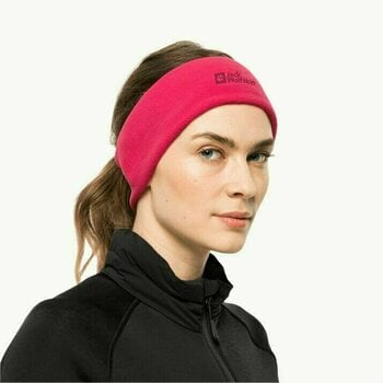 Banda deportiva Jack Wolfskin Real Stuff Headband Pink Dahlia UNI Banda deportiva - 2