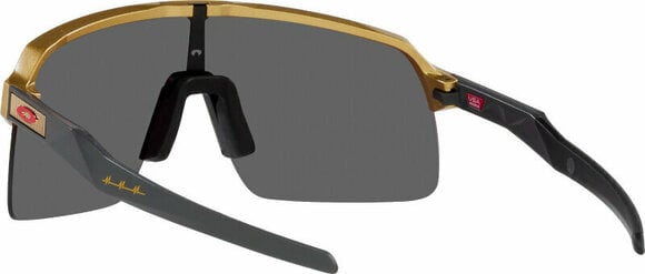Cycling Glasses Oakley Sutro Lite 94634739 Olympic Gold/Prizm Black Cycling Glasses - 6
