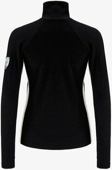 Bluzy i koszulki We Norwegians Voss ZipUp Women Black S Sweter - 2