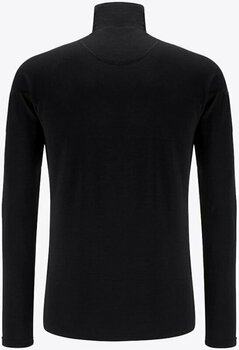 Bluzy i koszulki We Norwegians Voss ColBlock ZipUp Men Black L Sweter - 2