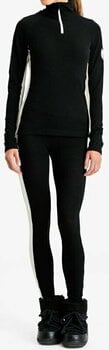 Bluzy i koszulki We Norwegians Voss ZipUp Women Black L Sweter - 3