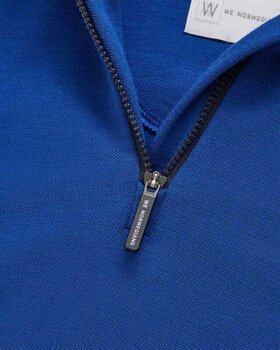 Bluzy i koszulki We Norwegians Voss ZipUp Men Cobolt L Sweter - 4