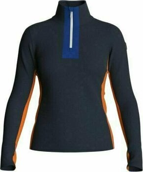 Bluzy i koszulki We Norwegians Tryvann ColBlock ZipUp Women Cobolt S Sweter - 2