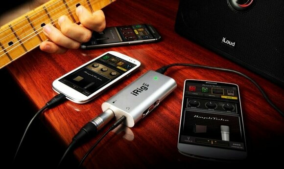Amplificador para auscultadores de guitarra IK Multimedia iRig UA - 5