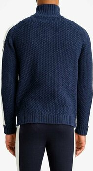 Bluzy i koszulki We Norwegians Trysil ZipUp Men Navy Blue M Sweter - 4