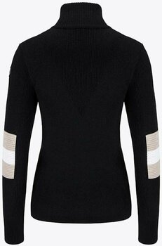 Bluzy i koszulki We Norwegians Hafjell ZipUp Women Black S Sweter - 2