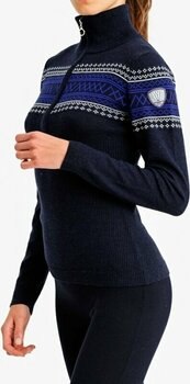 T-shirt de ski / Capuche We Norwegians Signature ZipUp Women Navy Blue S Pull - 3