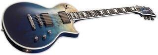 Electric guitar ESP E-II Eclipse Blue Natural Fade Electric guitar - 4