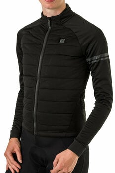 Kerékpár kabát, mellény Agu Deep Winter Thermo Jacket Essential Women Heated Black S Kabát - 4