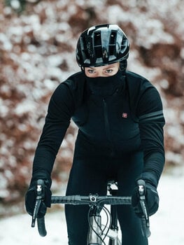 Kerékpár kabát, mellény Agu Deep Winter Thermo Jacket Essential Women Heated Black S Kabát - 9
