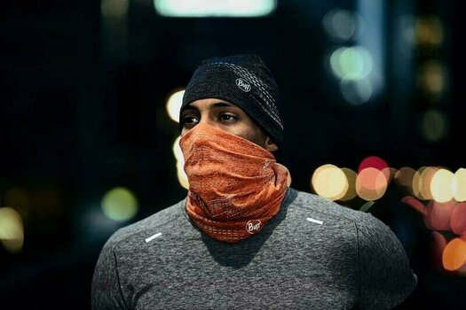 Neck Warmer Buff Reflective DryFlx Neckwear Solid Fire UNI Neck Warmer - 33