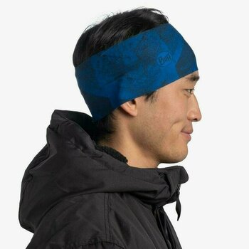 Daszek do biegania
 Buff Tech Polar Headband Concrete Blue UNI Daszek do biegania - 3