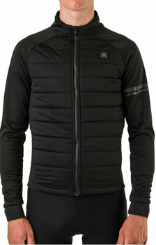 Pyöräilytakki, -liivi Agu Winter Thermo Jacket Essential Men Heated Takki Black S - 5