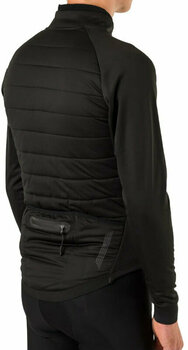 Pyöräilytakki, -liivi Agu Winter Thermo Jacket Essential Men Heated Takki Black S - 6