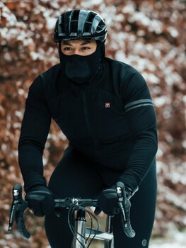 Pyöräilytakki, -liivi Agu Winter Thermo Jacket Essential Men Heated Takki Black S - 11