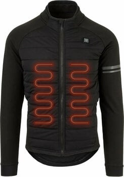 Veste de cyclisme, gilet Agu Winter Thermo Jacket Essential Men Heated Veste Black 2XL - 3