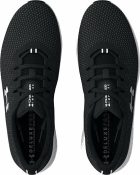 Road running shoes Under Armour UA Charged Impulse 3 Running Shoes Black/Metallic Silver 41 Road running shoes - 4