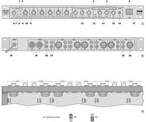 Rack Mixing Desk IMG Stage Line MMX-602/SW Rack Mixing Desk - 3