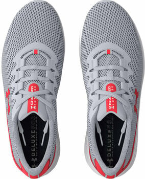 Buty do biegania po asfalcie Under Armour UA Charged Impulse 3 Running Shoes Mod Gray/Radio Red 42 Buty do biegania po asfalcie - 4