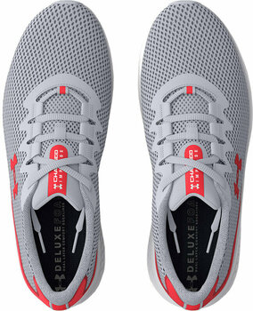 Chaussures de course sur route Under Armour UA Charged Impulse 3 Running Shoes Mod Gray/Radio Red 43 Chaussures de course sur route - 4