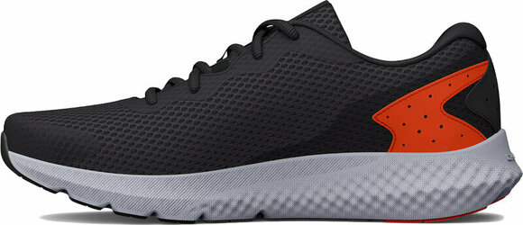 Chaussures de course sur route Under Armour UA Charged Rogue 3 Running Shoes Jet Gray/Black/Panic Orange 42,5 Chaussures de course sur route - 2